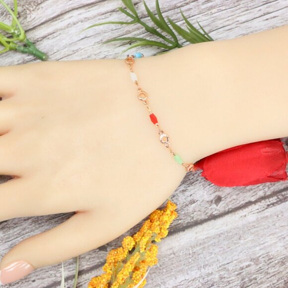 Trendy Bracelet for Girls & Women – Cute, Adjustable & Gift-Ready | MLCRC1941 - Picture 6 of 10